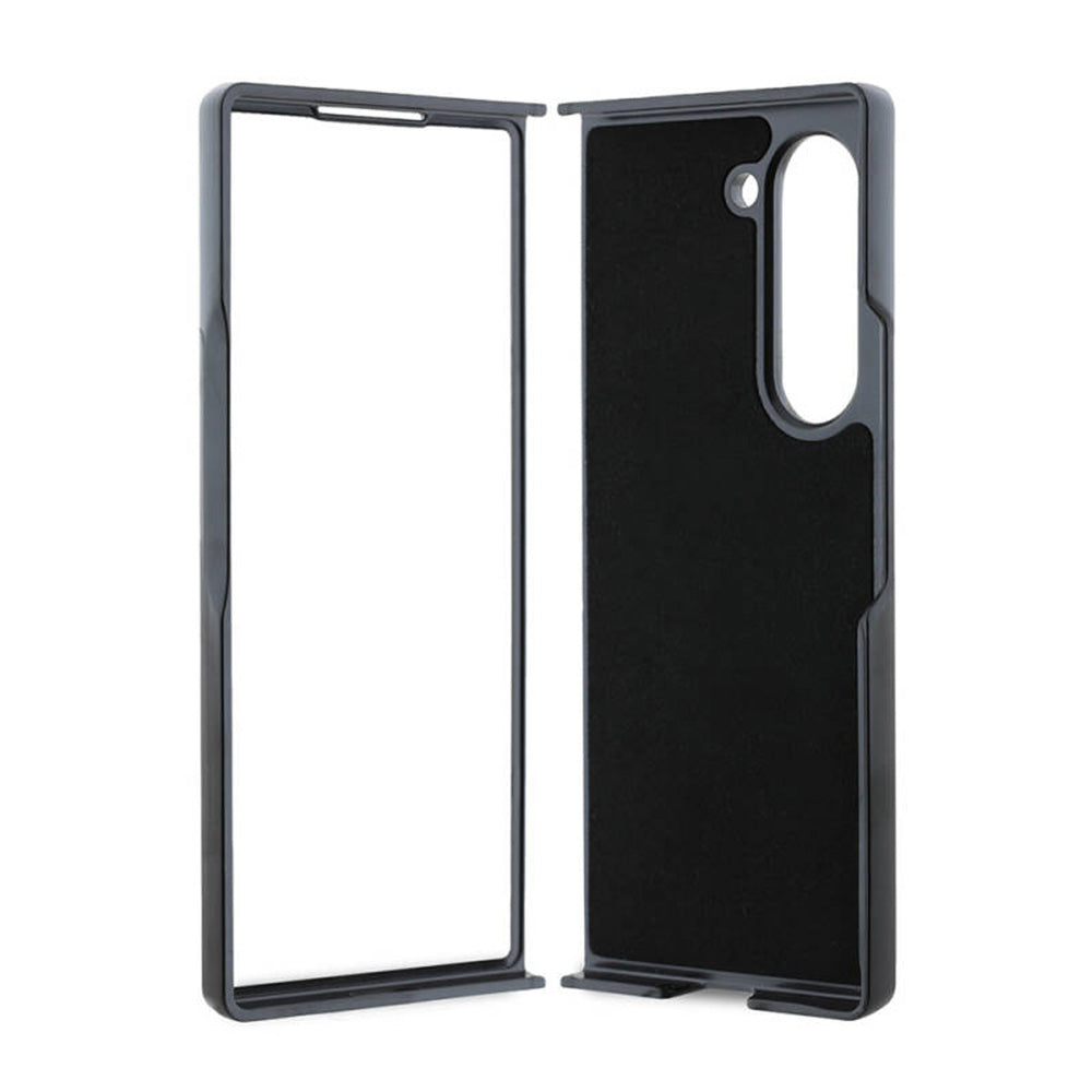 Case for Samsung Galaxy Z Fold6 F956, Guess, Glitter Script, Black
