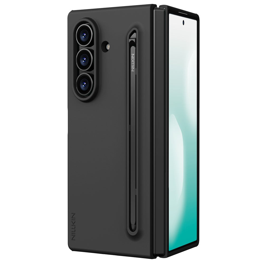 Puzdro pre Samsung Galaxy Z Fold7 F966, Nillkin, Flex Pure s držiakom na S-Pen, čierne