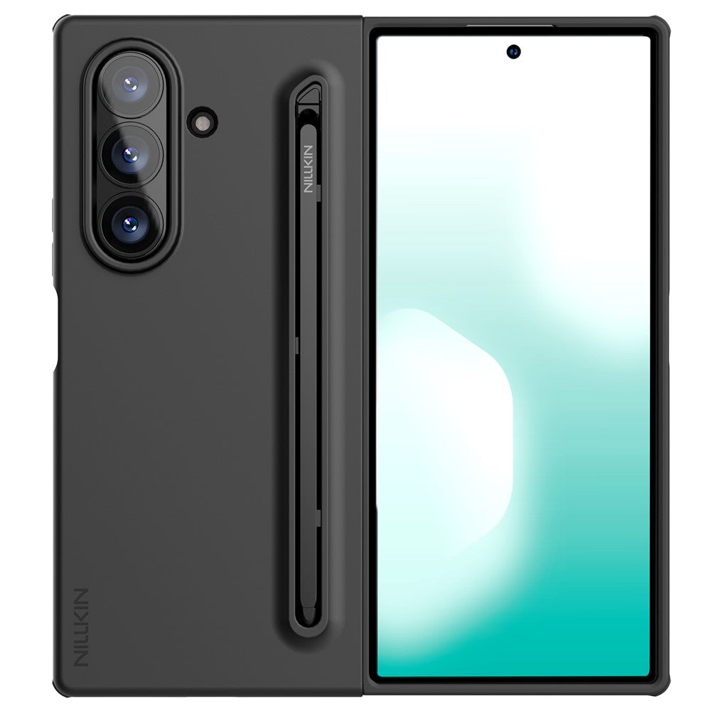 Puzdro pre Samsung Galaxy Z Fold7 F966, Nillkin, Flex Pure s držiakom na S-Pen, čierne