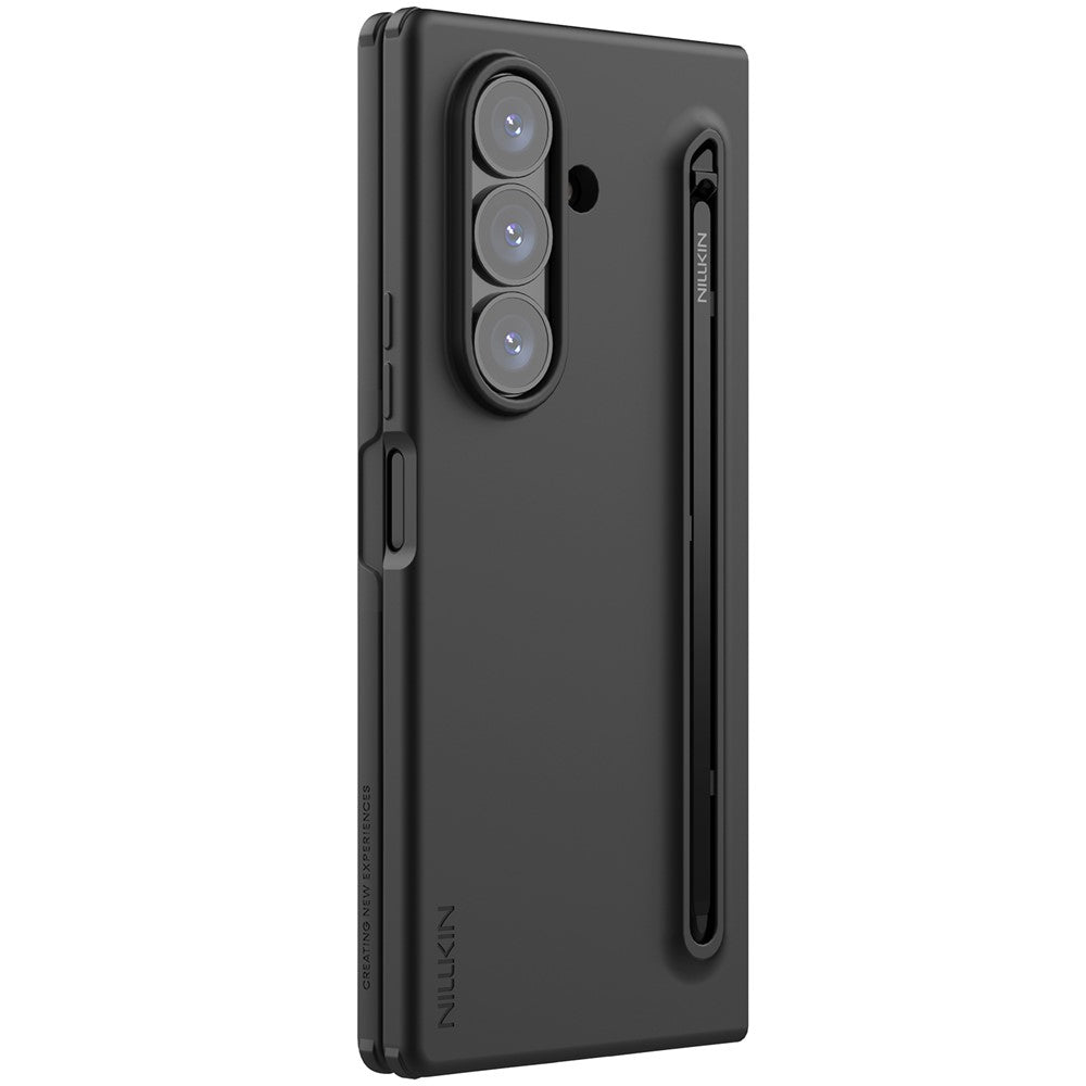 Puzdro pre Samsung Galaxy Z Fold7 F966, Nillkin, Flex Pure s držiakom na S-Pen, čierne