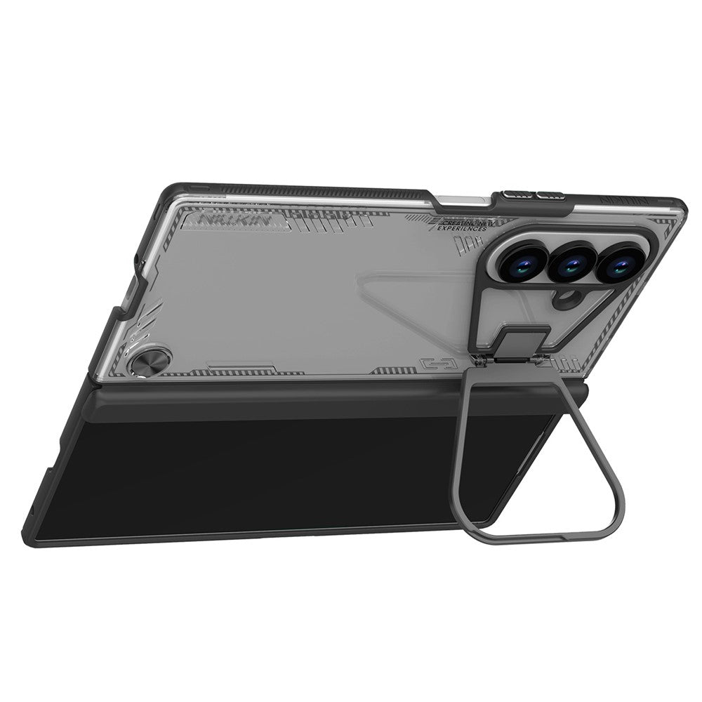 Puzdro pre Samsung Galaxy Z Fold7 F966, Nillkin, Iceblade Prop s výrezom na fotoaparát, čierne