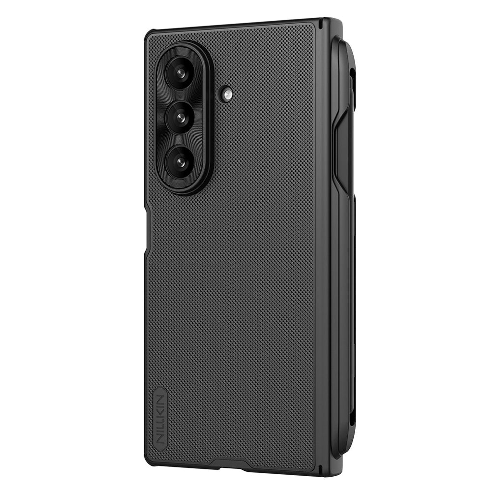 Puzdro pre Samsung Galaxy Z Fold7 F966, Nillkin, Super Frosted Shield s držiakom na pero, čierne