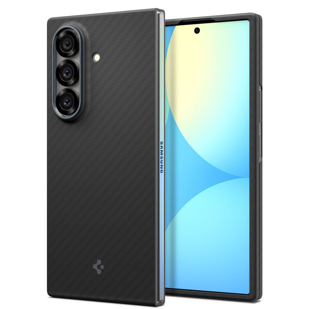 Puzdro pre Samsung Galaxy Z Fold7 F966, Spigen, Air Skin, Čierne ACS09555