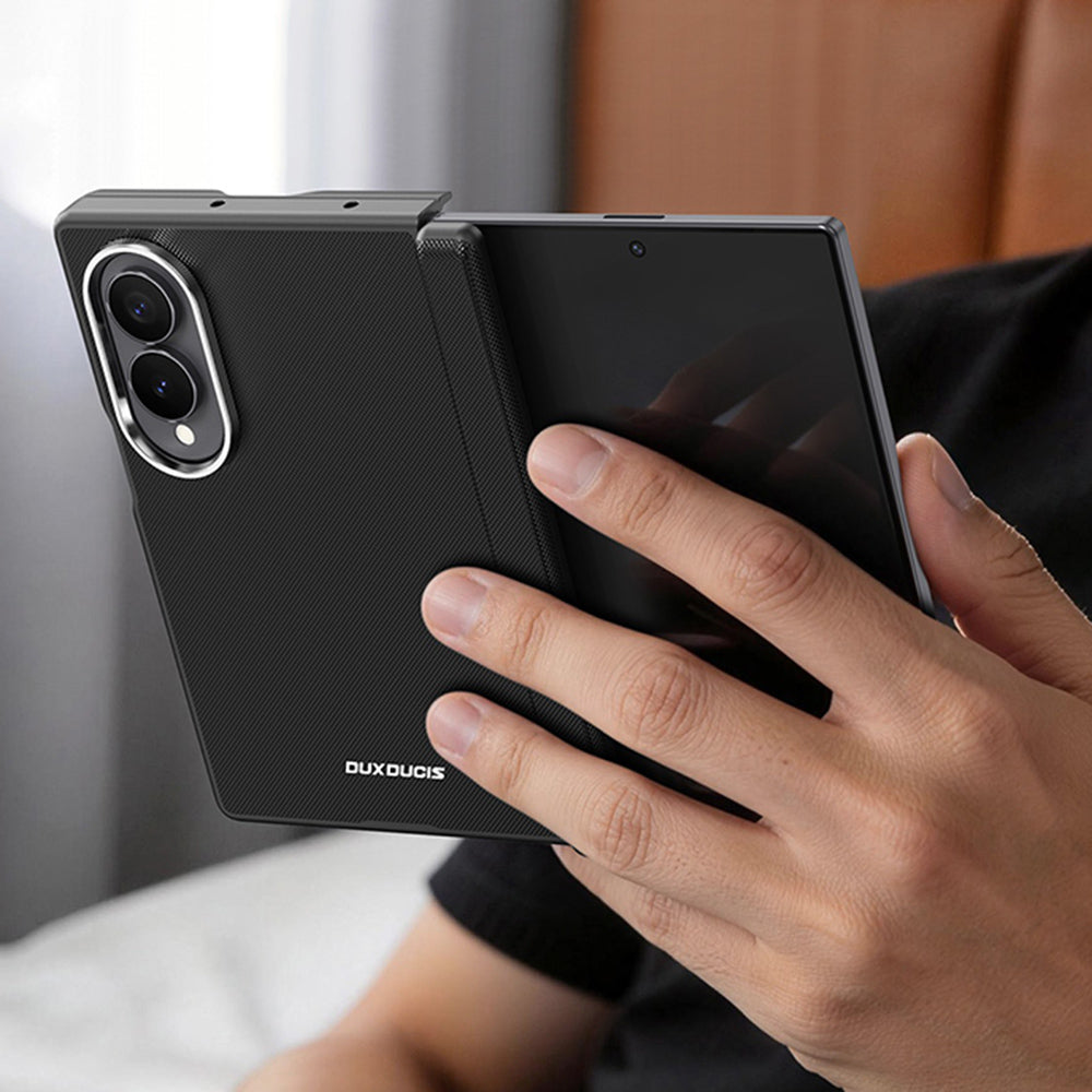 Puzdro pre Samsung Galaxy Z Fold8 F971, DUX DUCIS, Vyne, Sivá