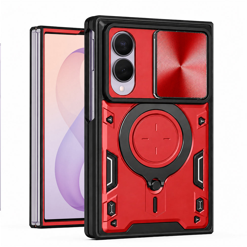 Puzdro pre Samsung Galaxy Z Fold8 F971, Techsuit, CamGuard Pro, Červené