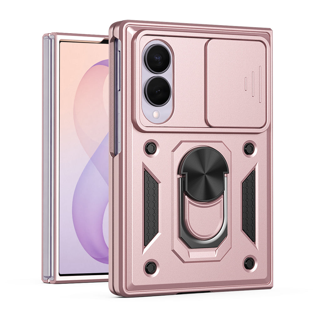 Puzdro pre Samsung Galaxy Z Fold8 F971, Techsuit, CamShield, Ružovo zlaté