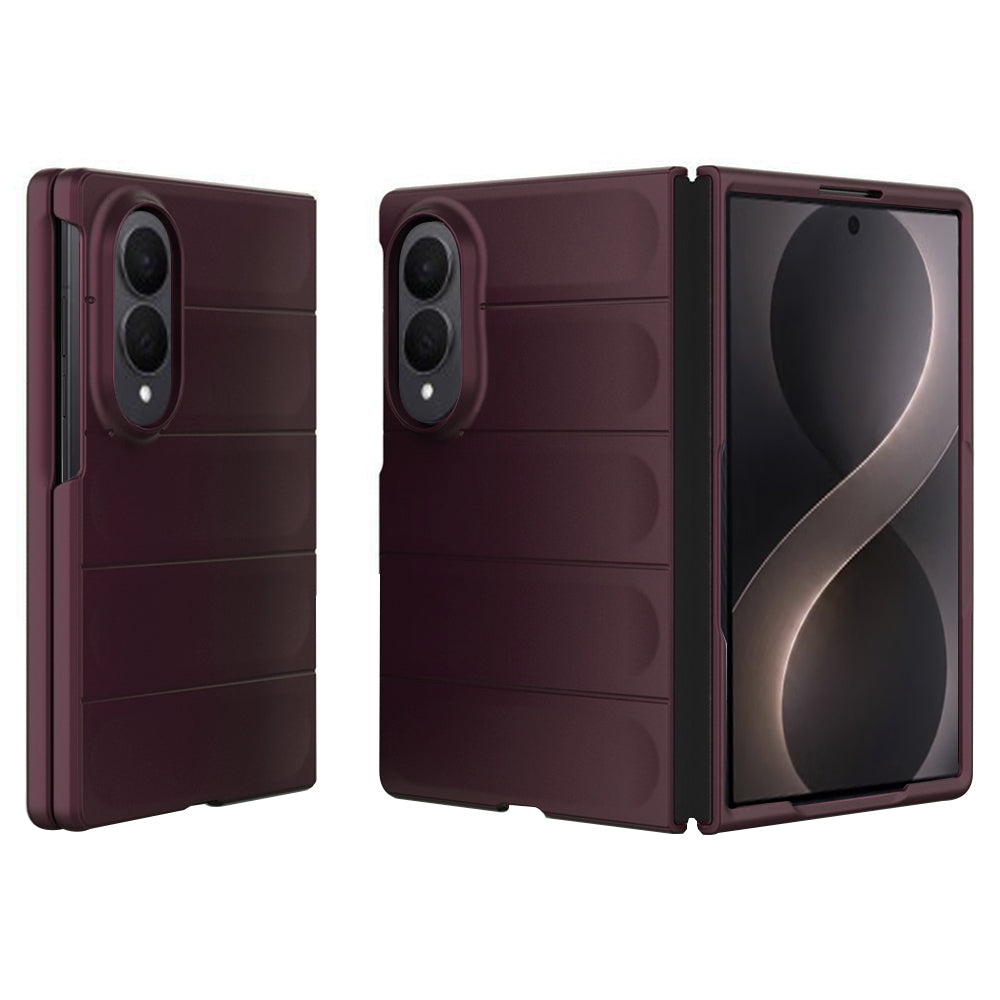 Puzdro pre Samsung Galaxy Z Fold8 F971, Techsuit, Magic Shield, vínové