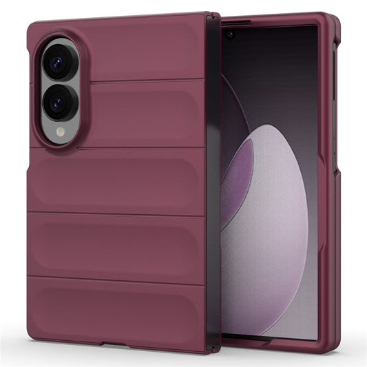 Puzdro pre Samsung Galaxy Z Fold8 F976, Techsuit, Magic Shield, vínové