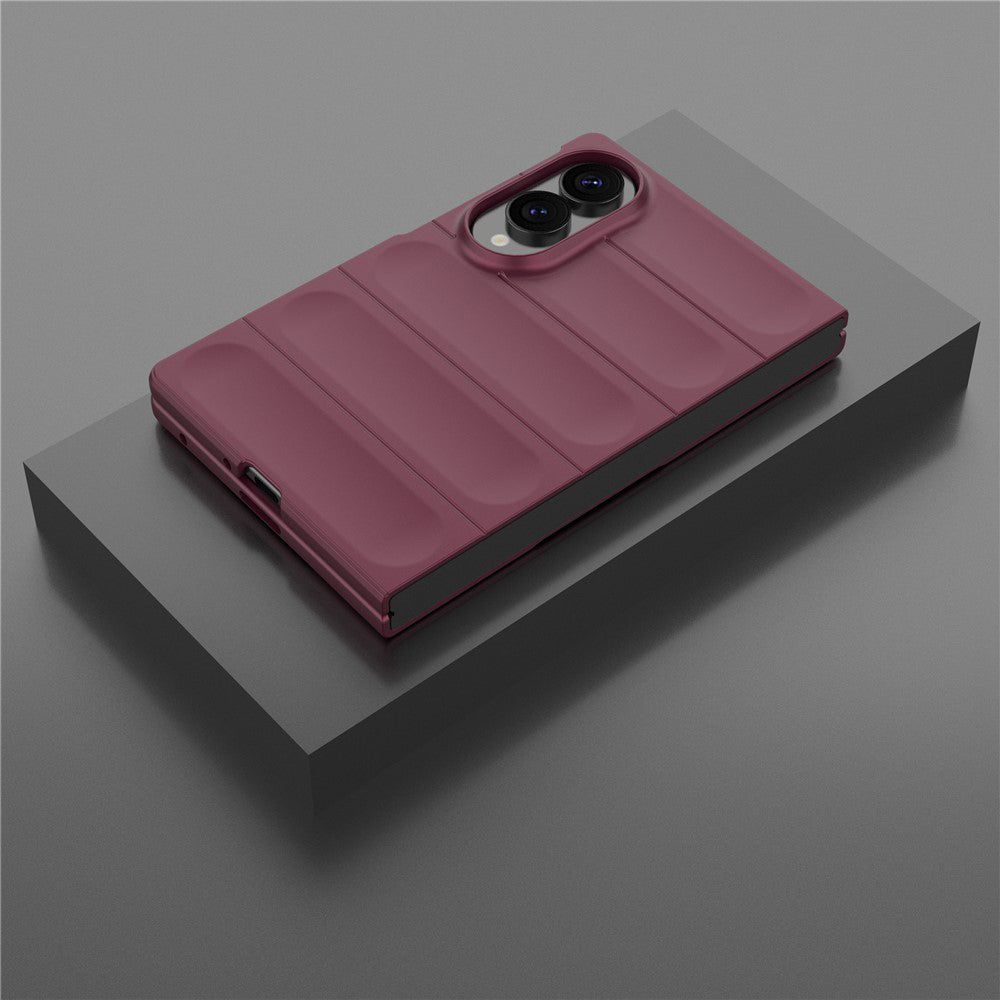 Puzdro pre Samsung Galaxy Z Fold8 F971, Techsuit, Magic Shield, vínové