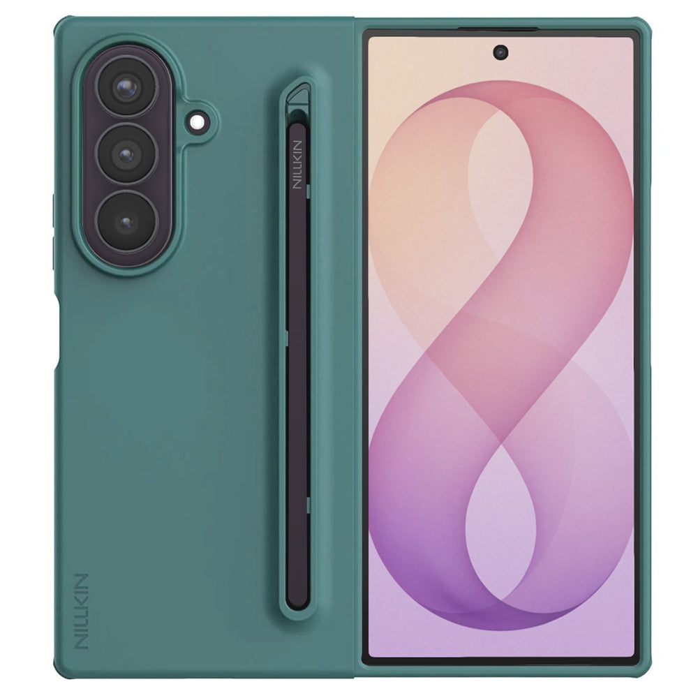Puzdro pre Samsung Galaxy Z Fold8 Ultra F976, Nillkin, Flex Pure s držiakom na S-Pen, zelené