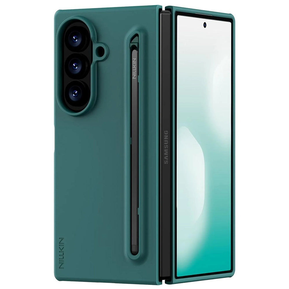 Puzdro pre Samsung Galaxy Z Fold8 Ultra F976, Nillkin, Flex Pure s držiakom na S-Pen, zelené