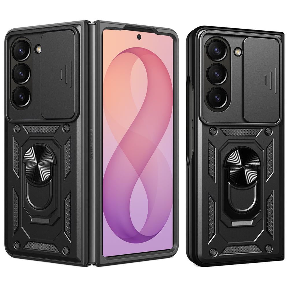 Puzdro pre Samsung Galaxy Z Fold8 Ultra F976 / Z Fold7 F966, Techsuit, CamShield, Čierne