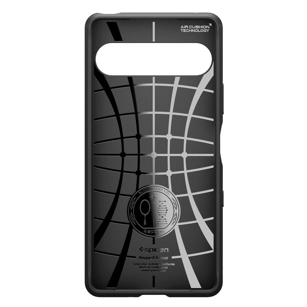 Puzdro pre Sony Xperia 10 VII, Spigen, Rugged Armor, Čierne
