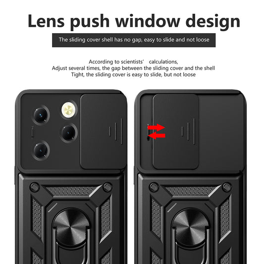 Puzdro pre Tecno Spark 20 Pro / Infinix Hot 40 / Hot 40 Pro, Techsuit, CamShield, Modré