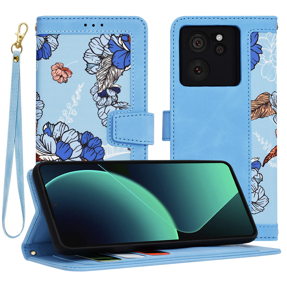 Puzdro pre Xiaomi 13T Pro / 13T, Techsuit, FlipCraft, Modrá