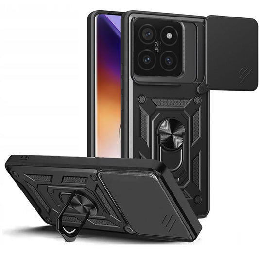 Puzdro pre Xiaomi 14T Pro, Tech-Protect, CamShield Pro, čierne