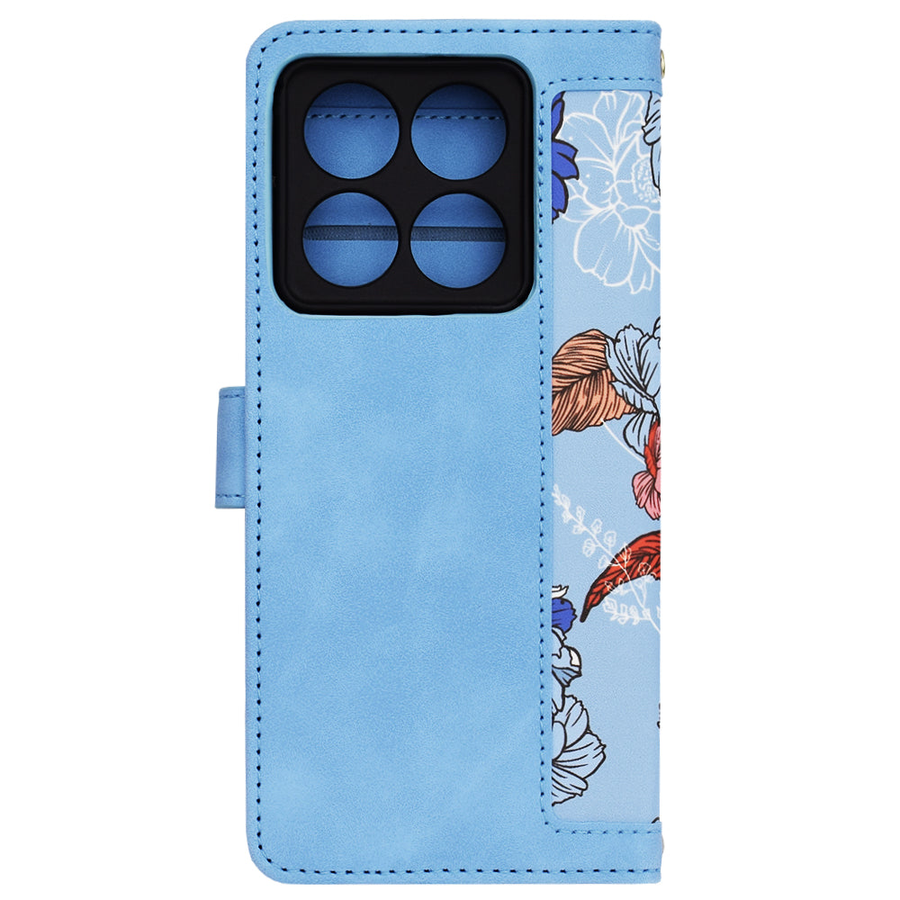 Puzdro pre Xiaomi 14T Pro, Techsuit, FlipCraft, Modrá