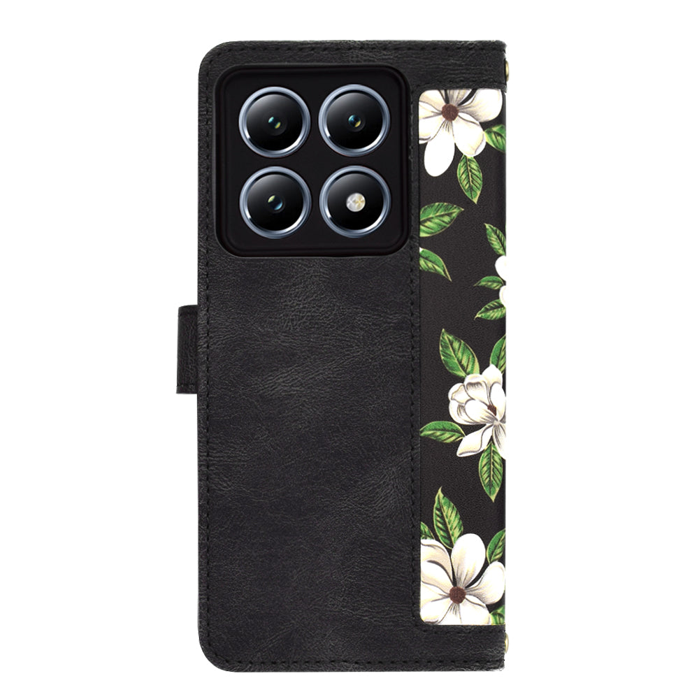 Puzdro pre Xiaomi 14T Pro, Techsuit, FlipCraft, Čierna