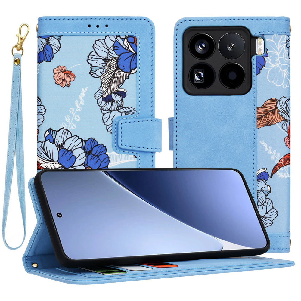 Puzdro pre Xiaomi 15 Pro, Techsuit, FlipCraft, Modrá