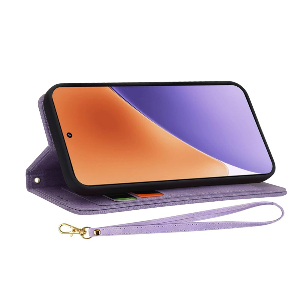 Puzdro pre Xiaomi 15, Techsuit, FlipCraft, Fialová