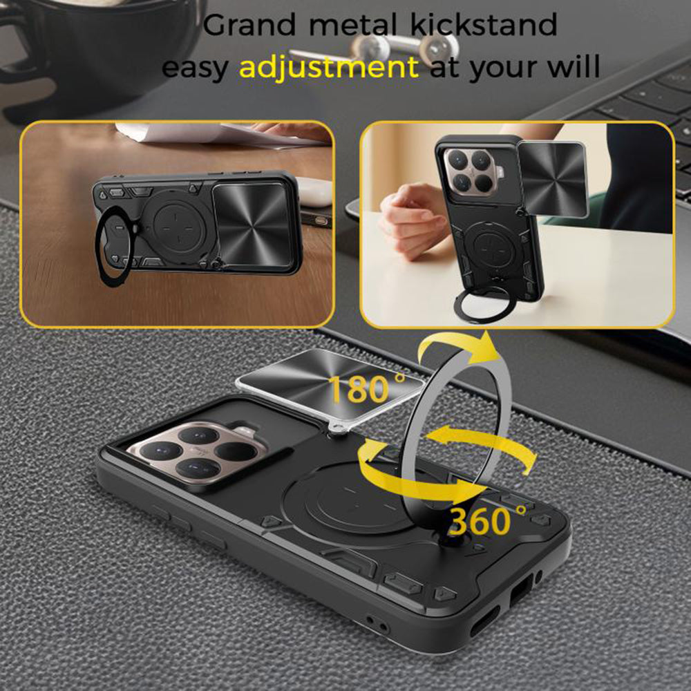 Puzdro pre Xiaomi 15T Pro, Techsuit, CamGuard Pro, Fialové