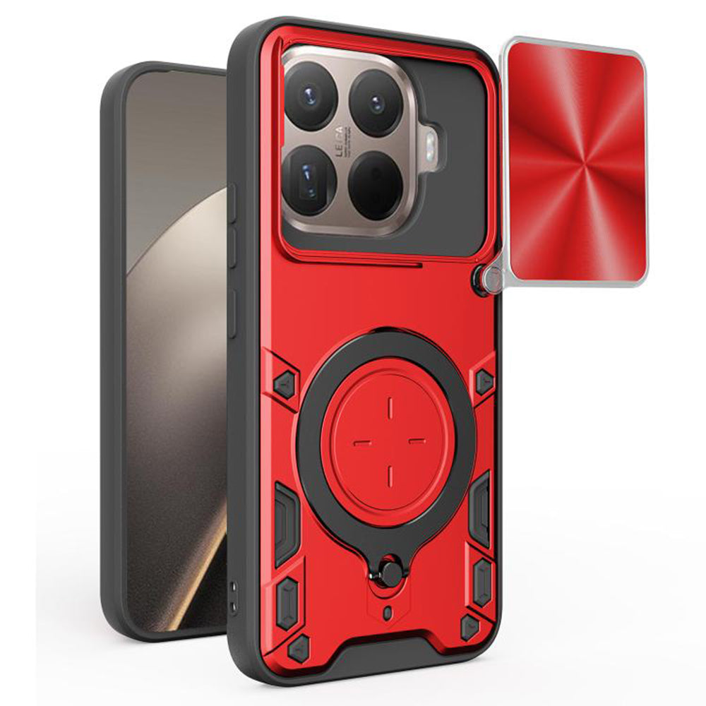Puzdro pre Xiaomi 15T Pro, Techsuit, CamGuard Pro, Ružové