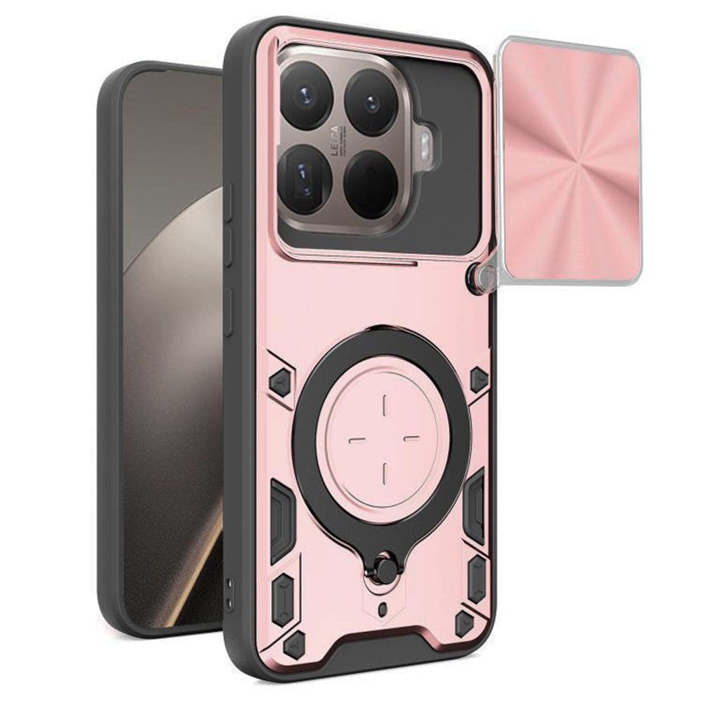 Puzdro pre Xiaomi 15T Pro, Techsuit, CamGuard Pro, Ružové