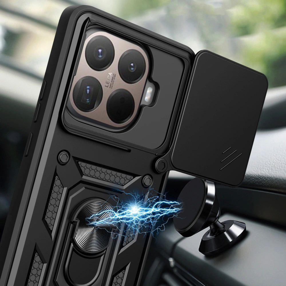 Puzdro pre Xiaomi 15T Pro, Techsuit, CamShield, Ružová