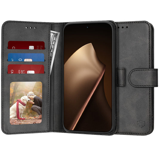 Puzdro pre Xiaomi 15T Pro, Techsuit, Diary Book, Čierne