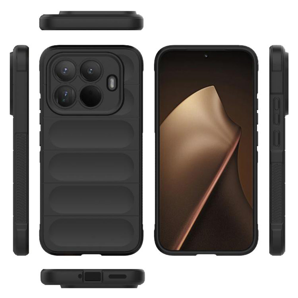 Puzdro pre Xiaomi 15T Pro, Techsuit, Magic Shield, Čierne