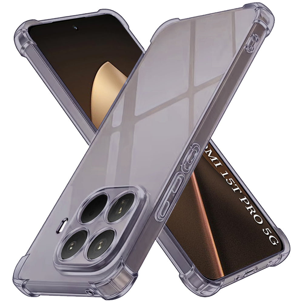 Puzdro pre Xiaomi 15T Pro, Techsuit, Shockproof Clear, Čierne