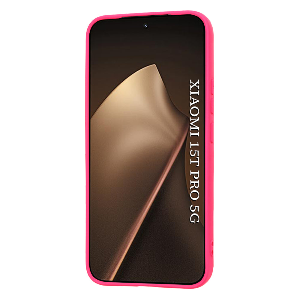 Puzdro pre Xiaomi 15T Pro, Techsuit, SoftFlex, Tmavo ružová