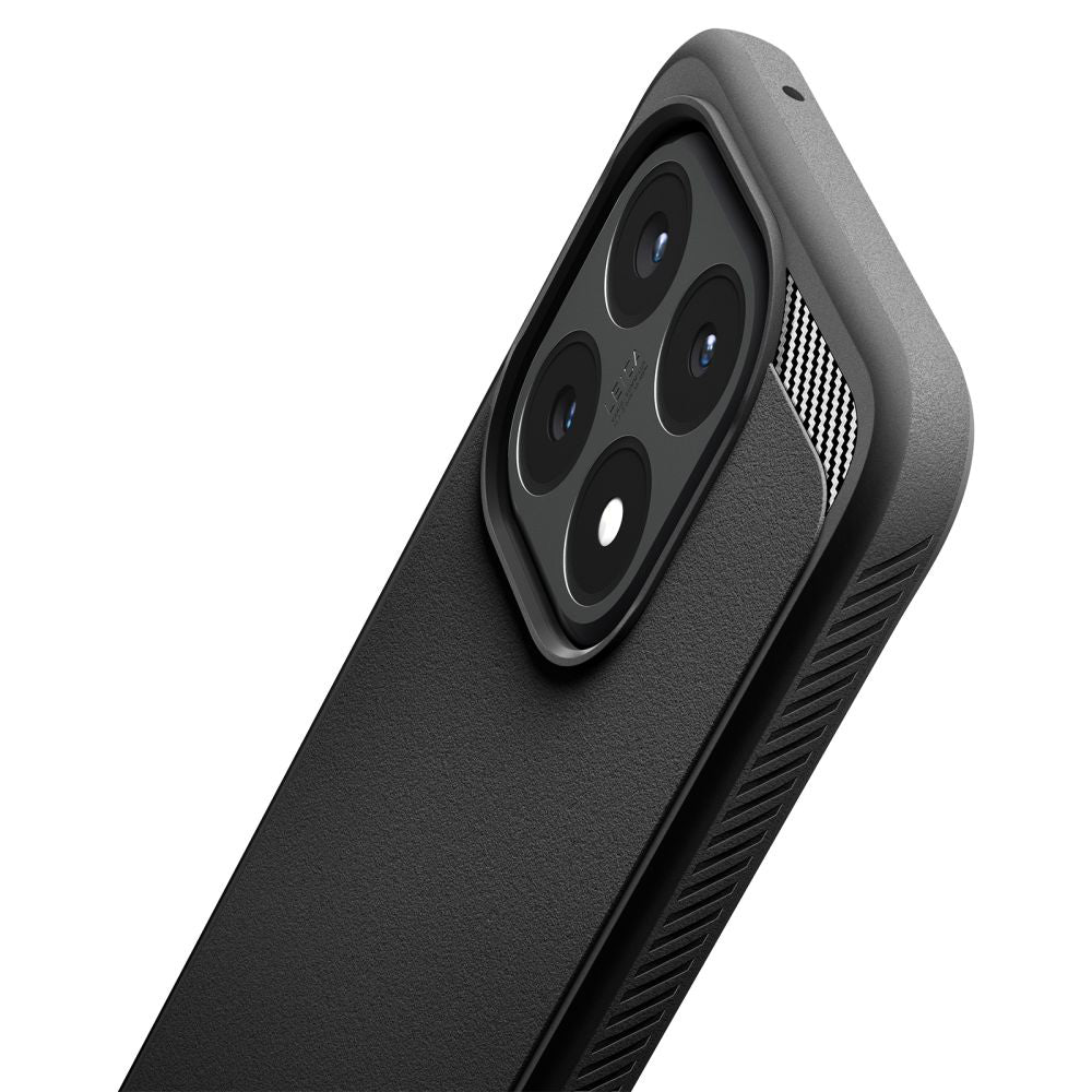 Puzdro pre Xiaomi 15T, Spigen, Rugged Armor, Matná čierna ACS10459