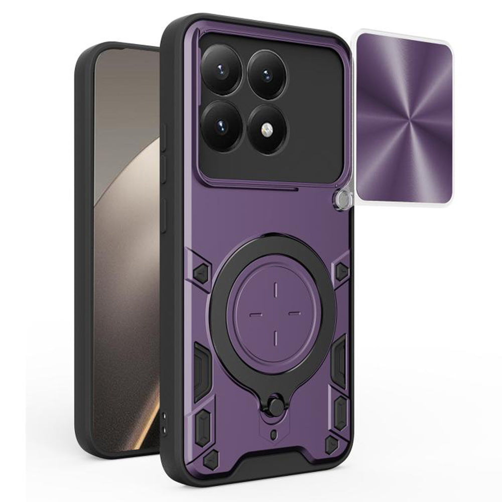 Puzdro pre Xiaomi 15T, Techsuit, CamGuard Pro, Fialové