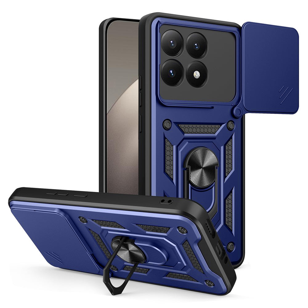 Puzdro pre Xiaomi 15T, Techsuit, CamShield, Modrá