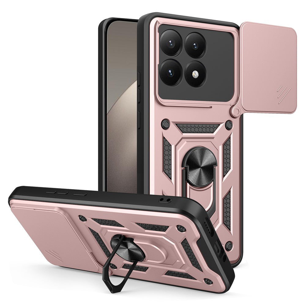 Puzdro pre Xiaomi 15T, Techsuit, CamShield, Ružová