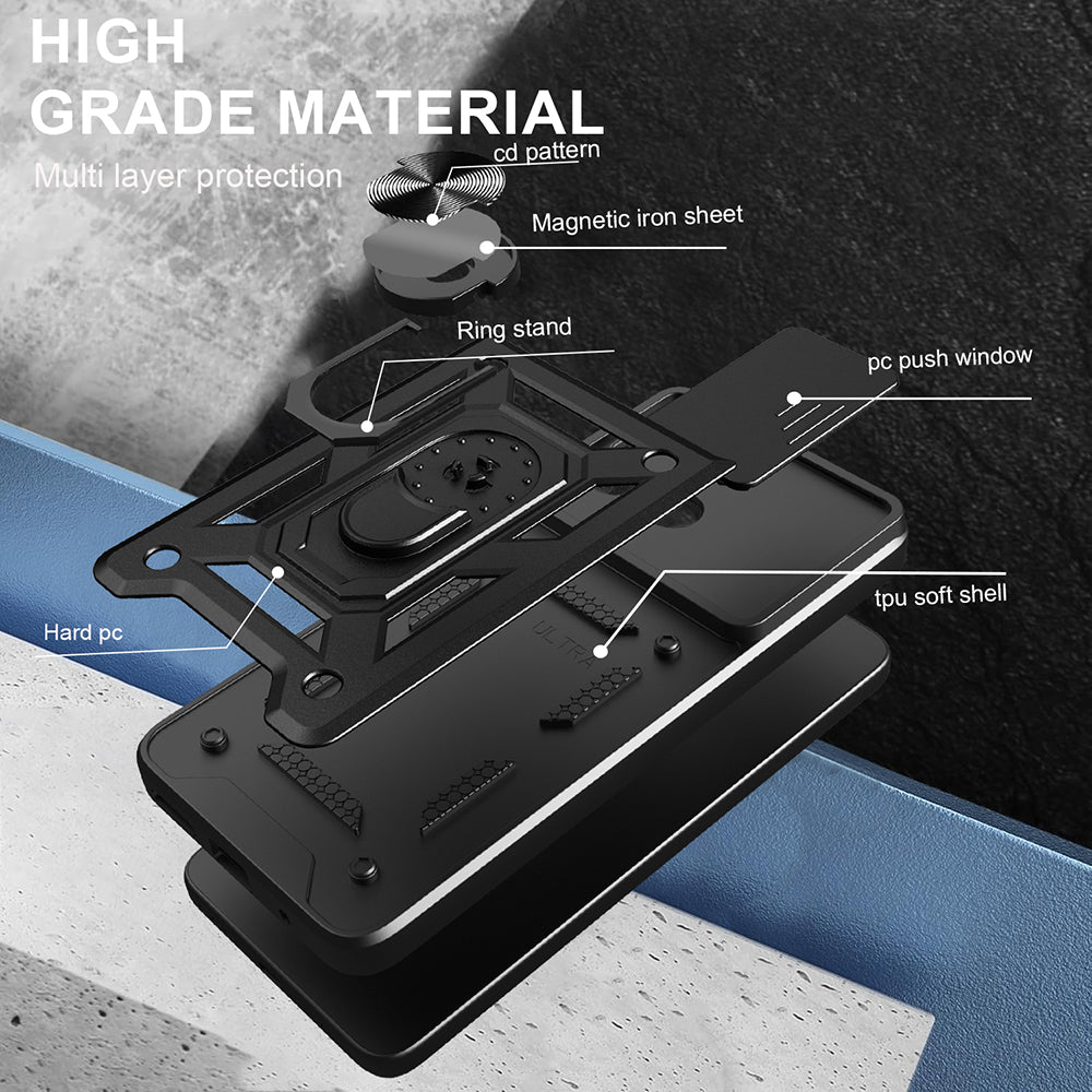 Puzdro pre Xiaomi 15T, Techsuit, CamShield, Ružová