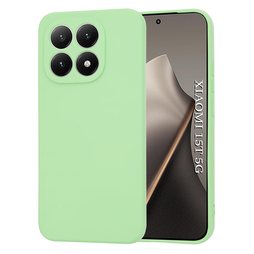 Puzdro pre Xiaomi 15T, Techsuit, SoftFlex, Svetlozelená