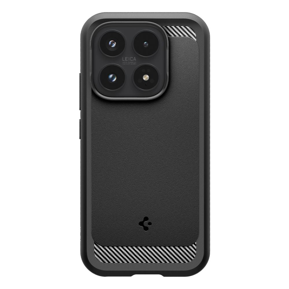 Puzdro pre Xiaomi 17, Spigen, Rugged Armor, Matná Čierna ACS10458