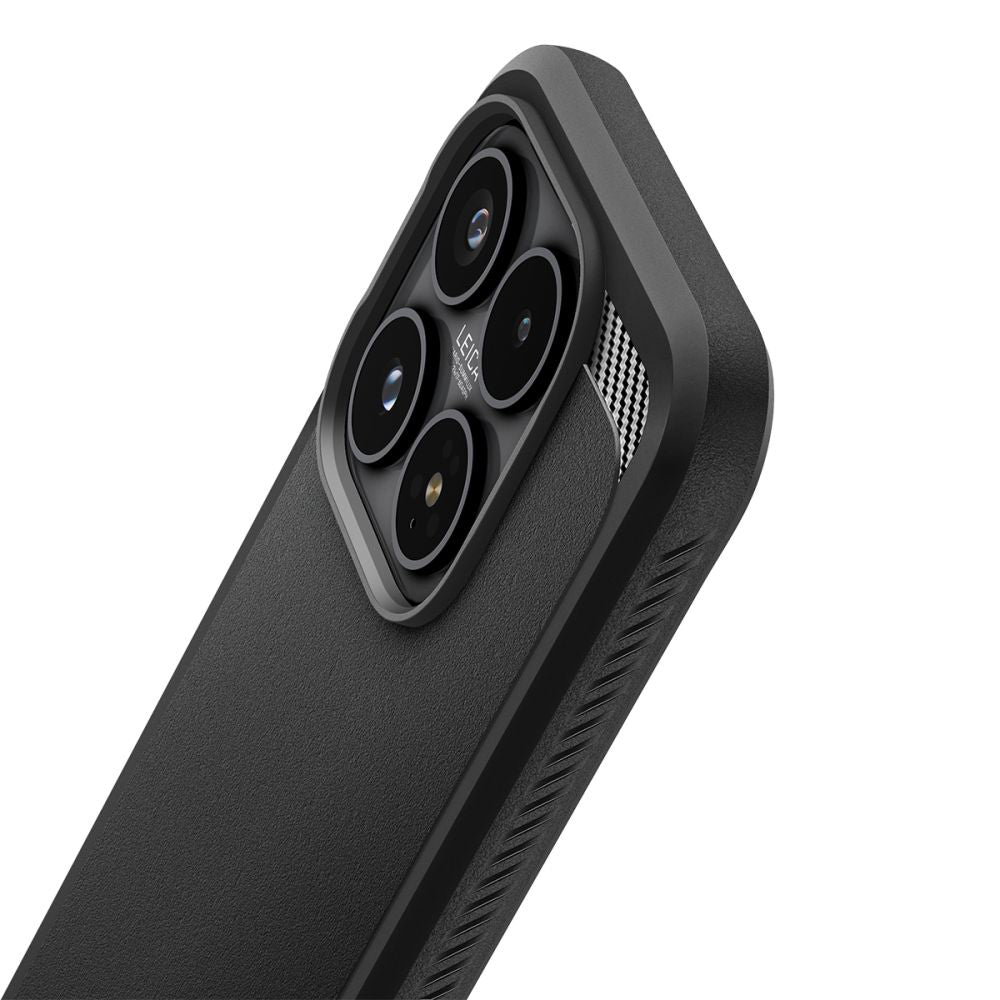Puzdro pre Xiaomi 17, Spigen, Rugged Armor, Matná Čierna ACS10458