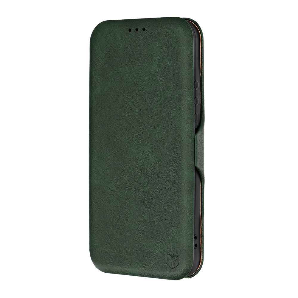 Puzdro pre Xiaomi 17 Ultra, Techsuit, Safe Wallet Plus, Zelené