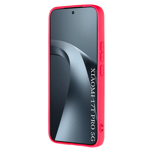 Puzdro pre Xiaomi 17T Pro, Techsuit, SoftFlex, Tmavoružová