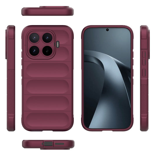 Case for Xiaomi 17T, Techsuit, Magic Shield, Burgundy