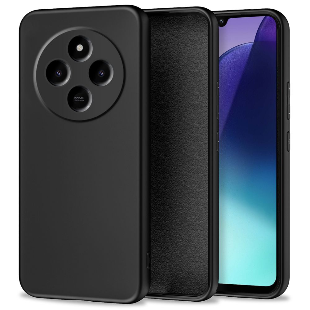 Puzdro pre Xiaomi Poco C75 5G / C75 / Redmi 14C, Tech-Protect, Icon, Čierne