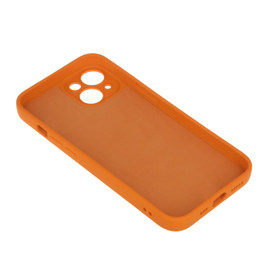 Puzdro pre Xiaomi Poco M6 / Redmi 13C 5G, OEM, Silikón, Oranžové