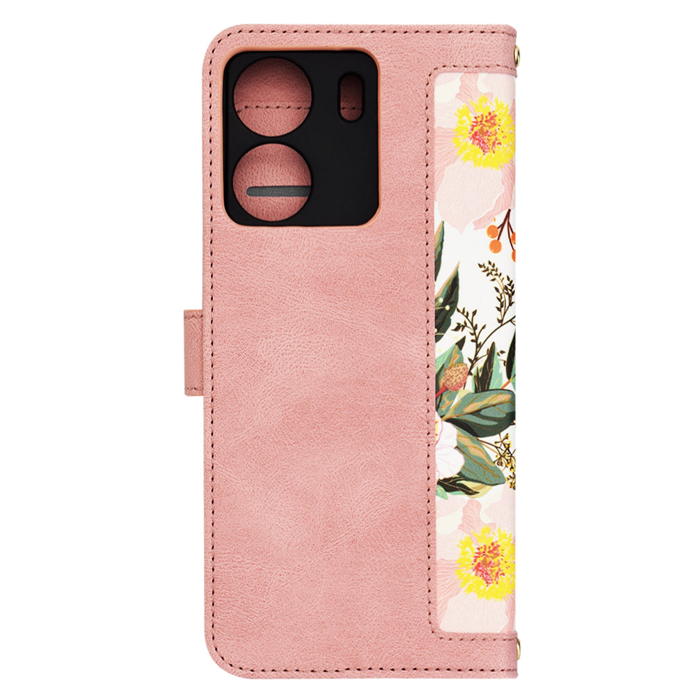 Puzdro pre Xiaomi Poco C65 / Redmi 13C, Techsuit, FlipCraft, Ružové
