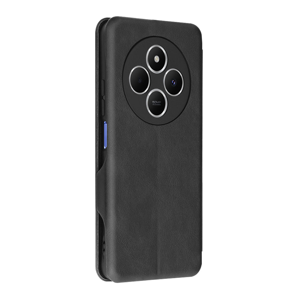 Puzdro pre Xiaomi Poco C75 / Redmi 14C, Techsuit, Safe Wallet Plus, Čierne
