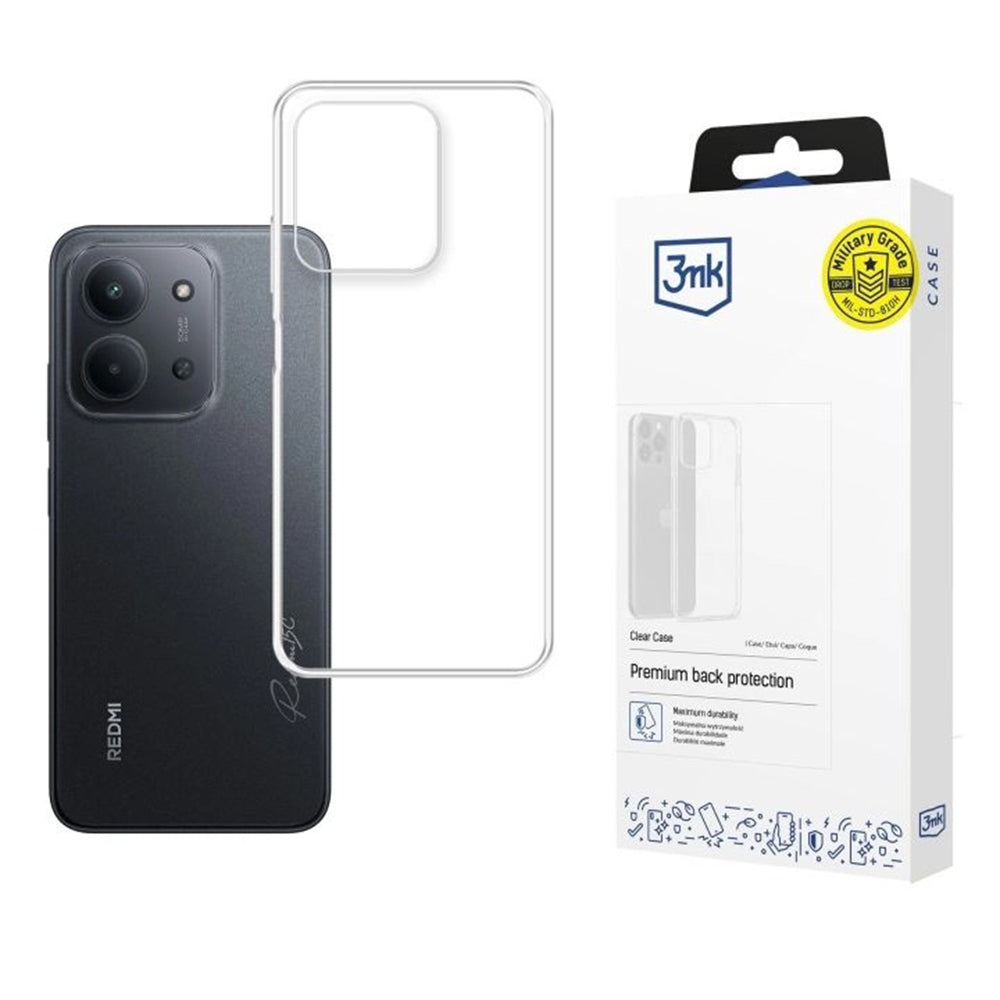 Puzdro pre Xiaomi Poco C85 4G / Redmi 15C 5G / 15C 4G, 3MK, Clear, Transparentné