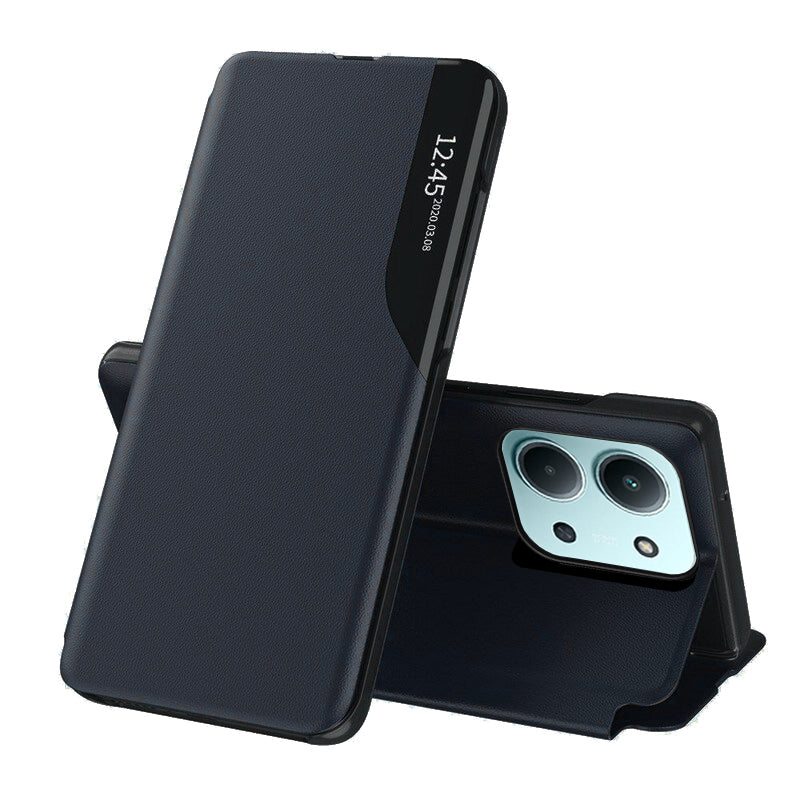 Puzdro pre Xiaomi Poco C85 4G / Redmi 15C 5G / 15C 4G, Techsuit, eFold, Modrá