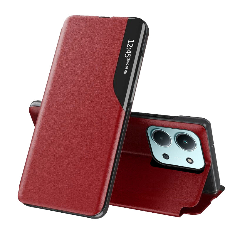 Puzdro pre Xiaomi Poco C85 4G / Redmi 15C 5G / 15C 4G, Techsuit, eFold, Ružové